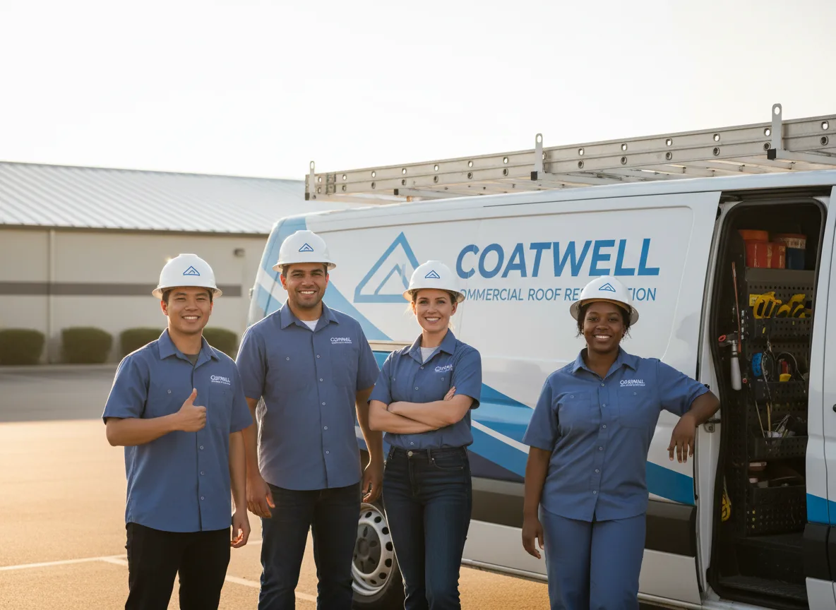 Commercial roof coating company in Sturgeon, MO